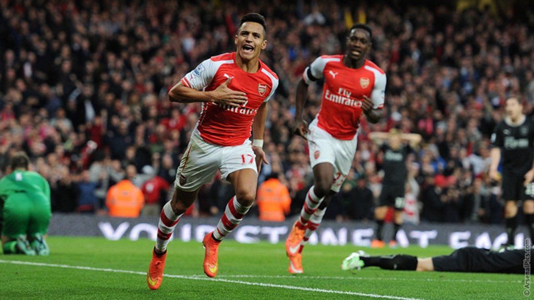 14/15: Arsenal 3-0 Burnley - Alexis Sanchez