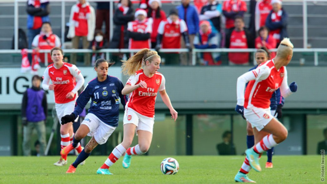 14/15: Sao Jose 2-0 Arsenal Ladies