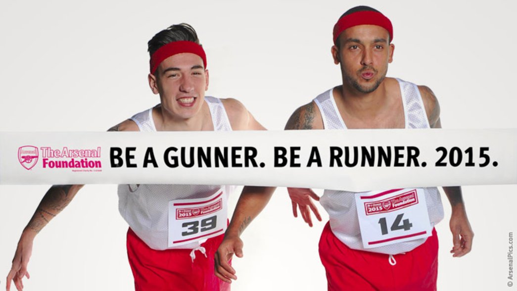 Be a Gunner. Be a Runner. 2015