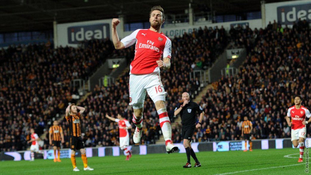 14/15: Hull City 1-3 Arsenal - Aaron Ramsey