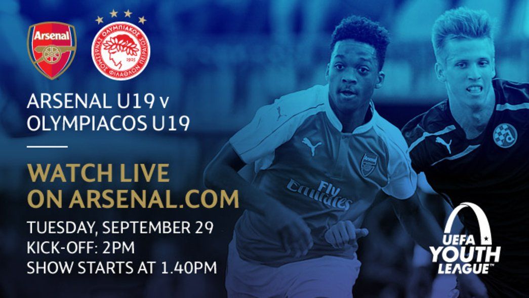 Watch Arsenal Under-19s LIVE on Arsenal.com