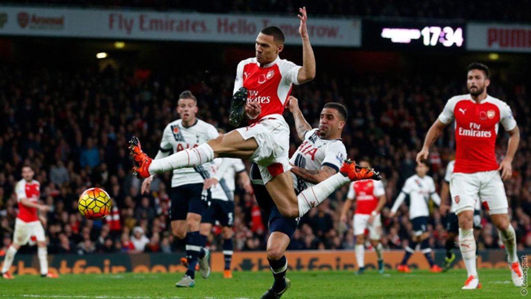 15/16: Arsenal v Tottenham Hotspur - Kieran Gibbs