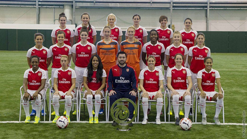 Arsenal Ladies Squad 2016/17