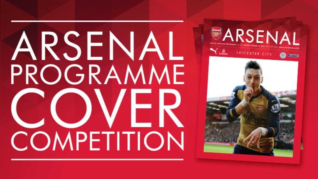 Matchday programme Twitter competition