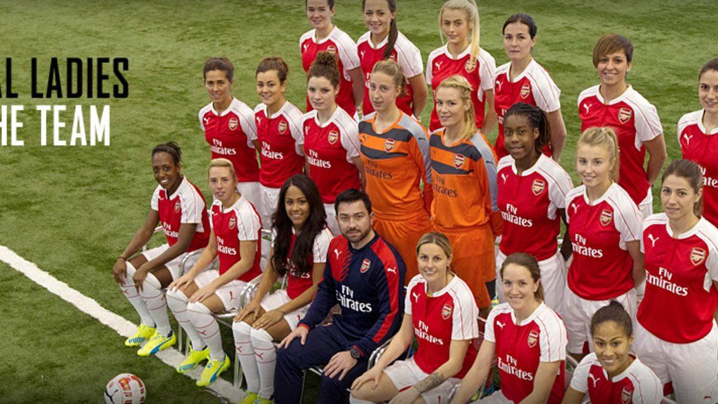 Arsenal Ladies - Meet the team