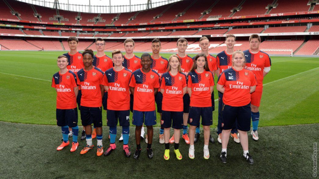 Arsenal in the Community coaches