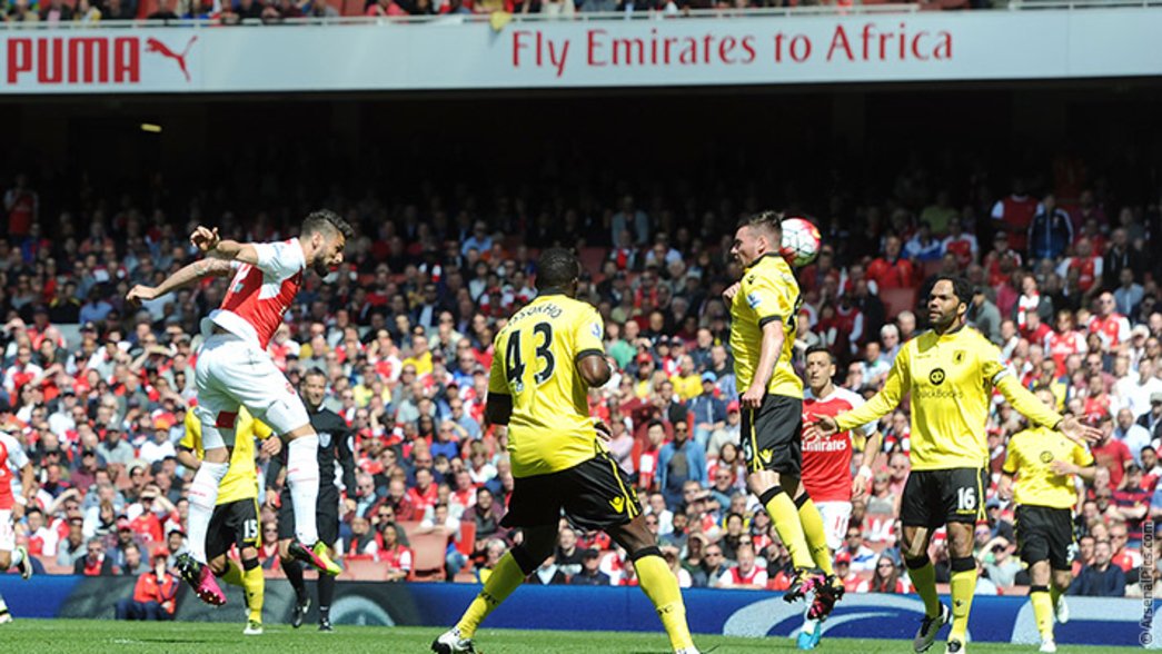 15/16: Arsenal v Aston Villa - Olivier Giroud
