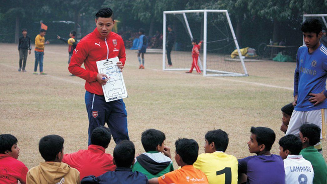 Arsenal in the Community Gap Year programme