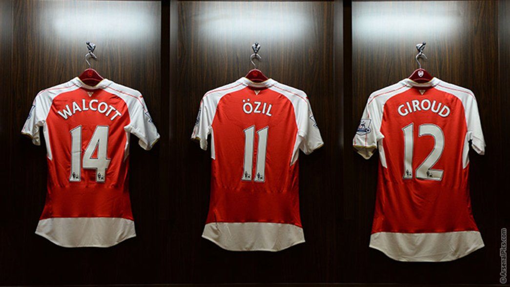 Arsenal shirts