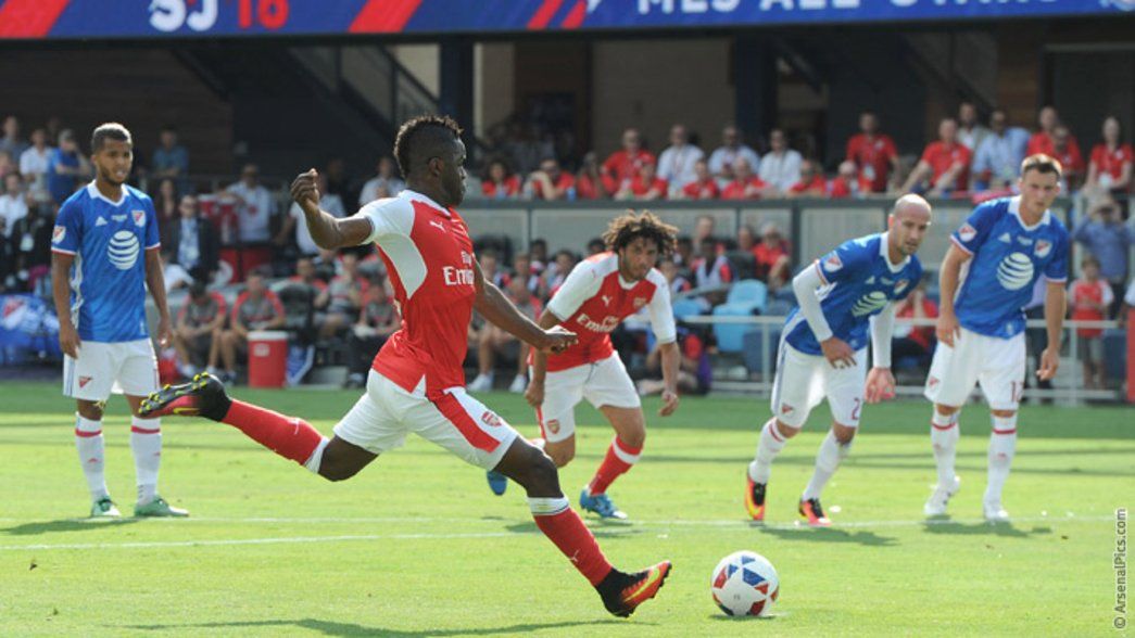 Arsenal tops MLS All-Stars 2-1 on late winner by Chuba Akpom – The