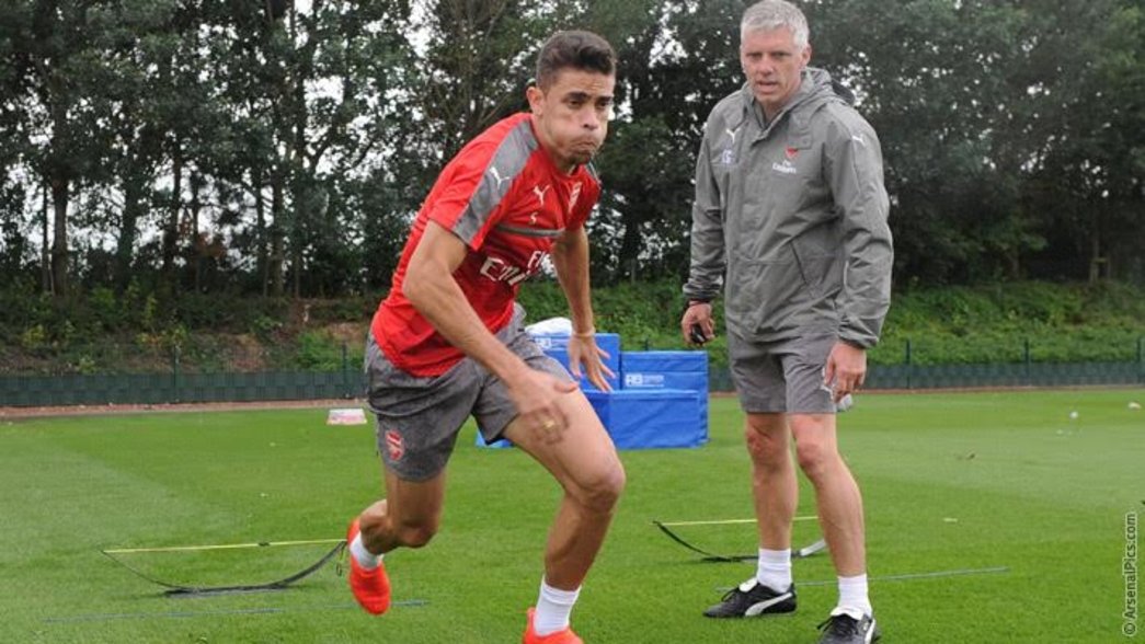 Gabriel in training