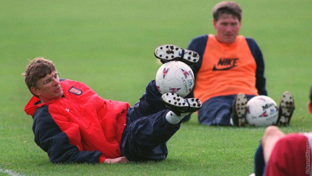 Arsene Wenger in 1996