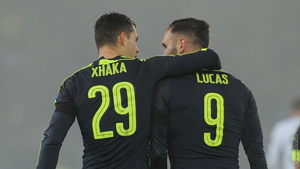 16/17: Basel v Arsenal - Lucas
