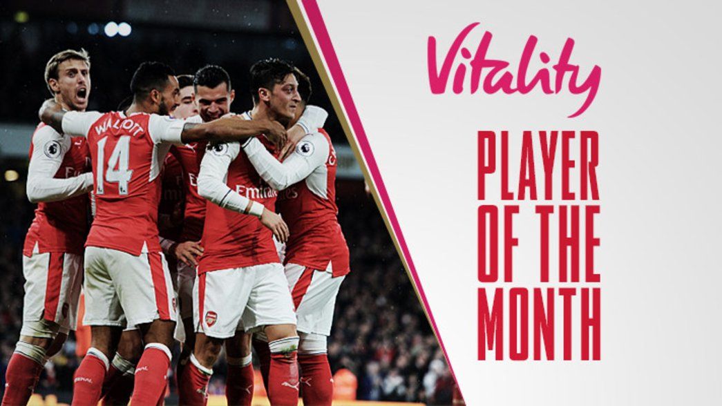 Player of the Month homepage - December