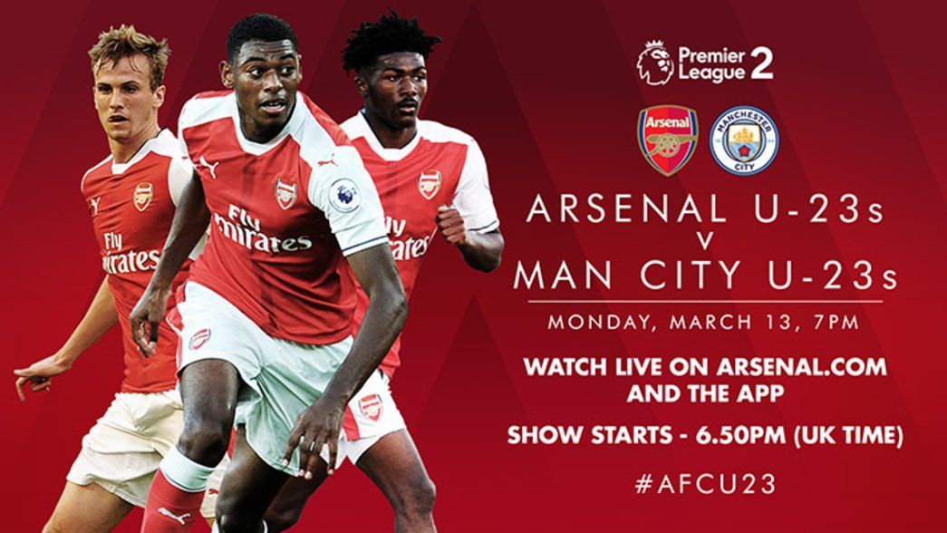 Matchday Show - Arsenal U-23s v Man City