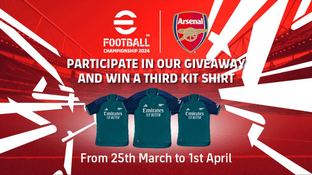 eFootball competition to win a third shirt
