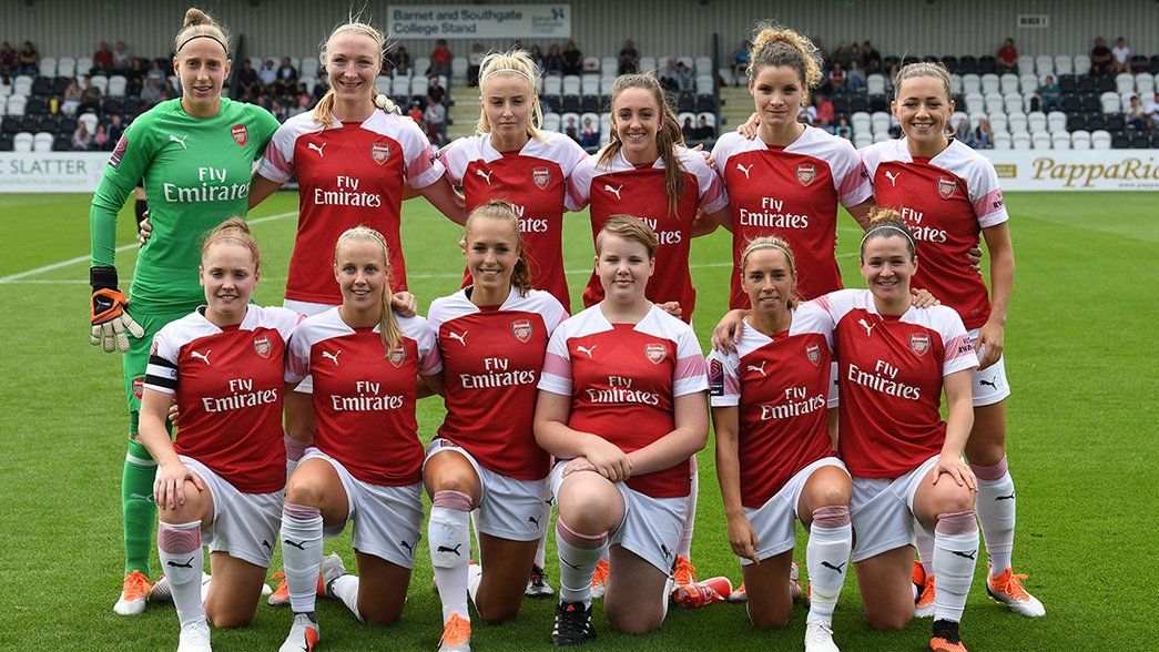 Arsenal Women - Team photo 