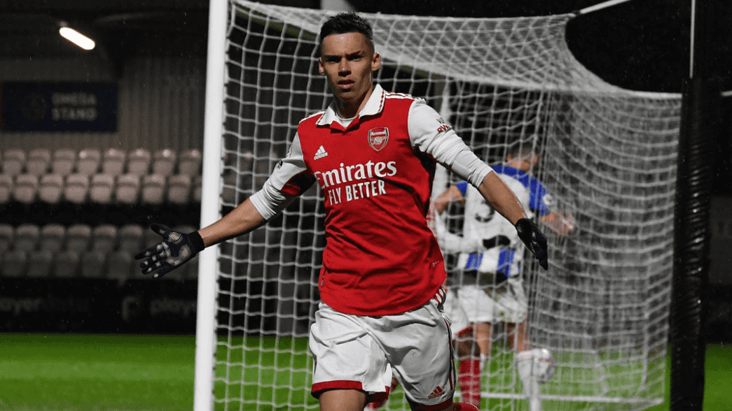 Catalin Cirjan equalises for Arsenal U21