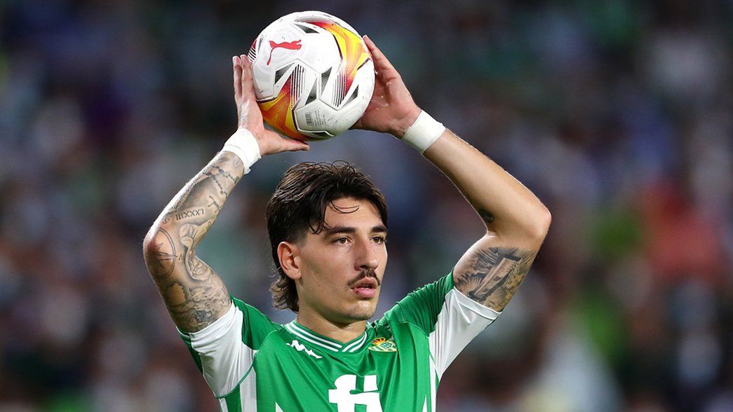 Hector Bellerin in action for Real Betis