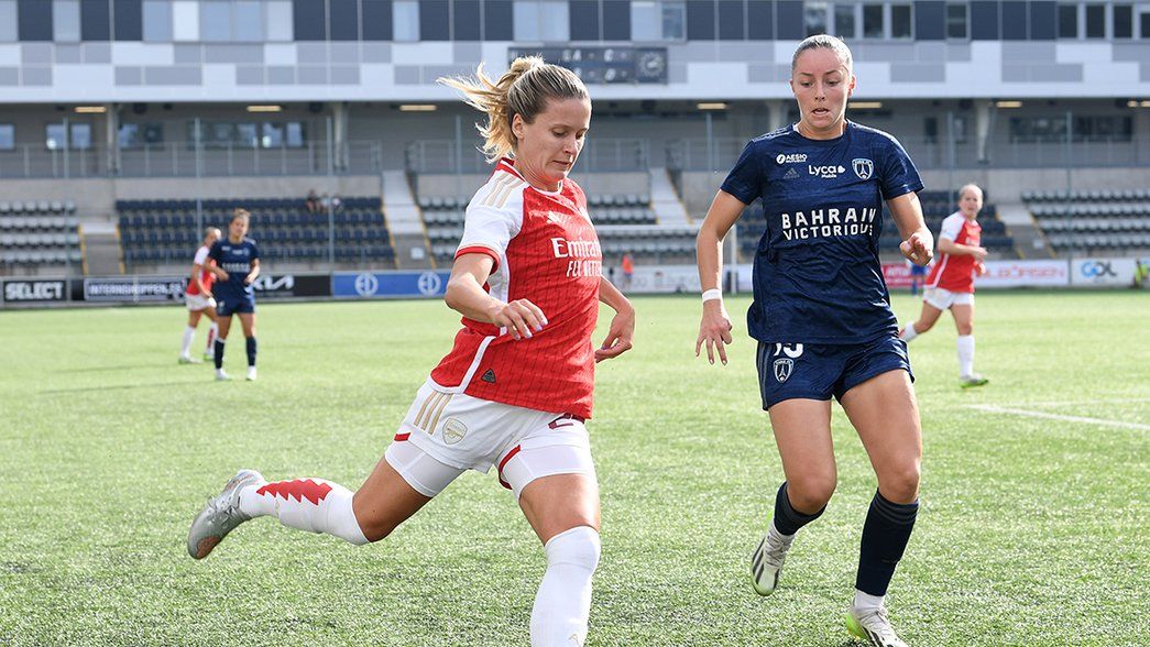 Cloe Lacasse takes on Margaux Le Mouel in the UWCL qualifiers