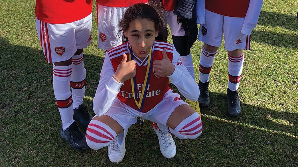 Islington District Girls Arsenal in the Community