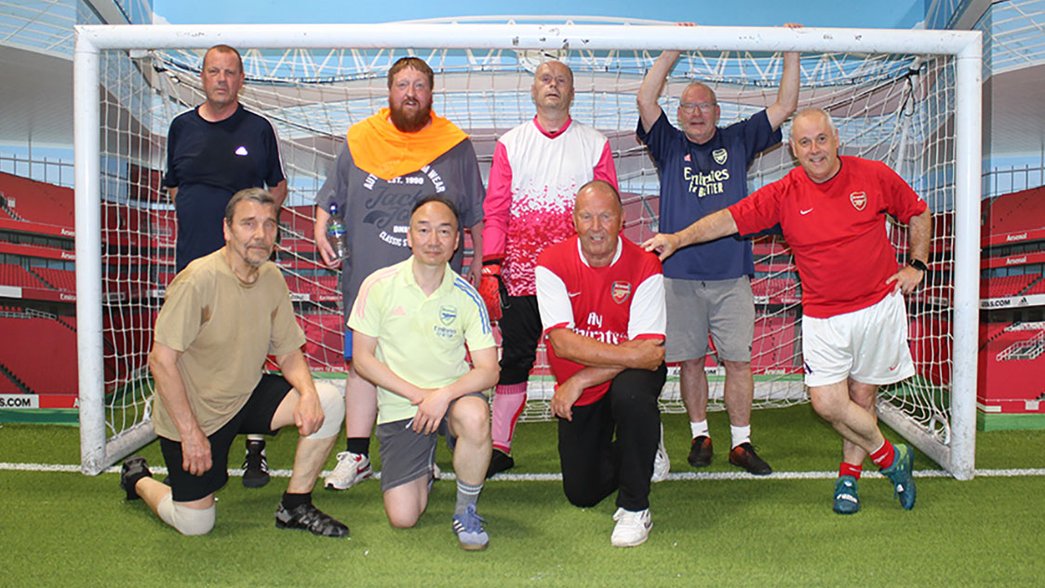 Arsenal in the Community Walking Football