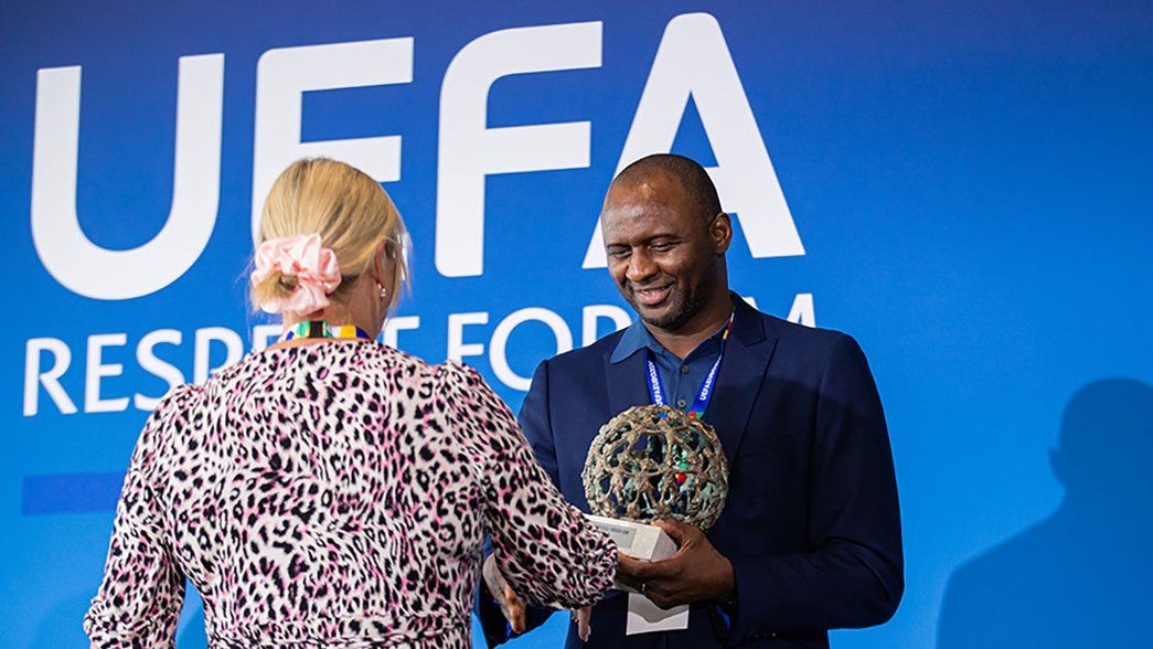 No More Red BSL win UEFA FootbALL awards