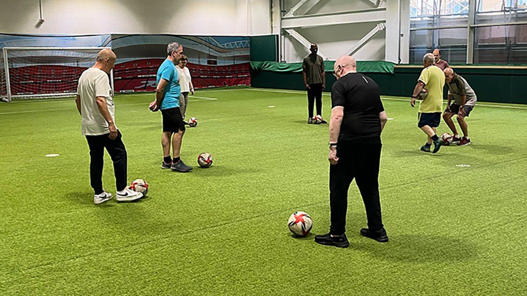 Arsenal in the Community Parkinsons Walking Football
