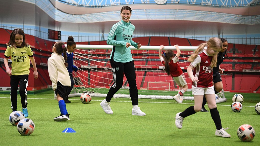 Arsenal in the Community Football Plus