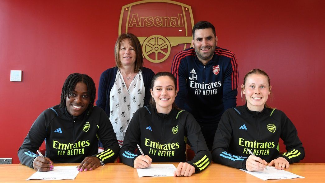 Academy trio sign first professional contracts