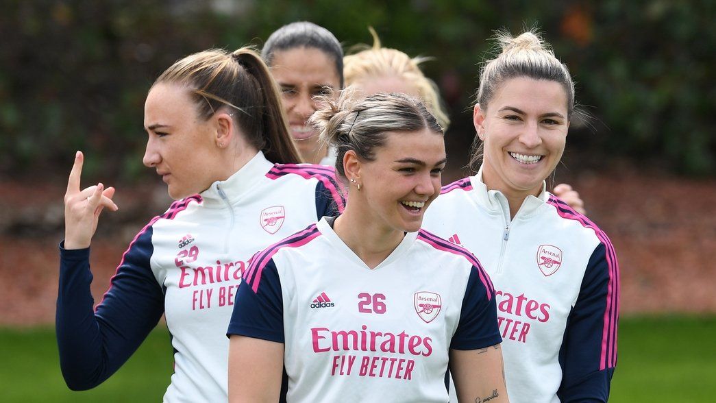 Arsenal Women training