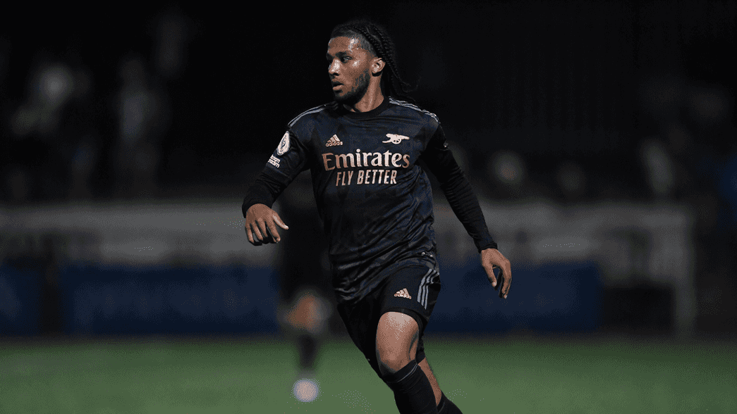 Mauro Bandeira in action for Arsenal U-21s