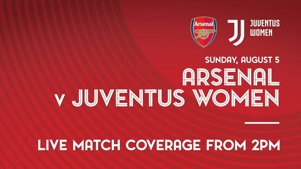 Arsenal Women v Juventus graphic