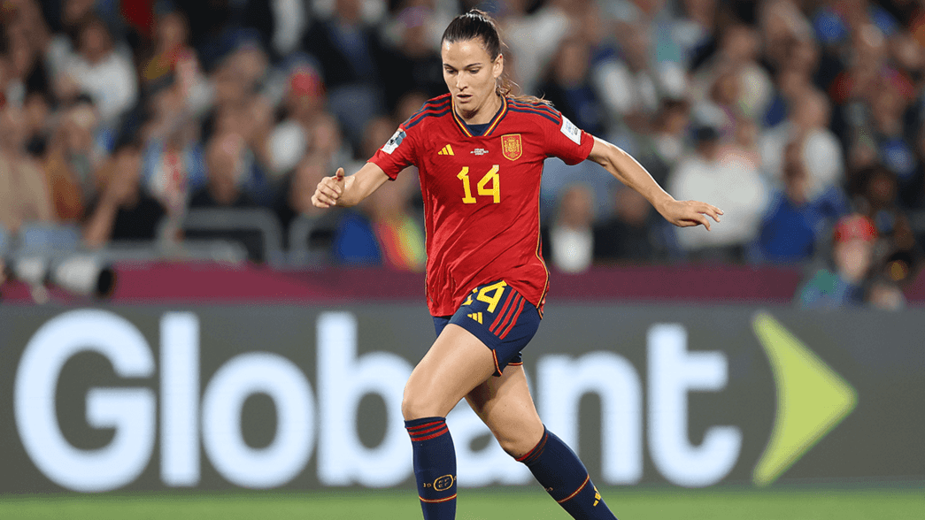 Laia Codina in action for Spain