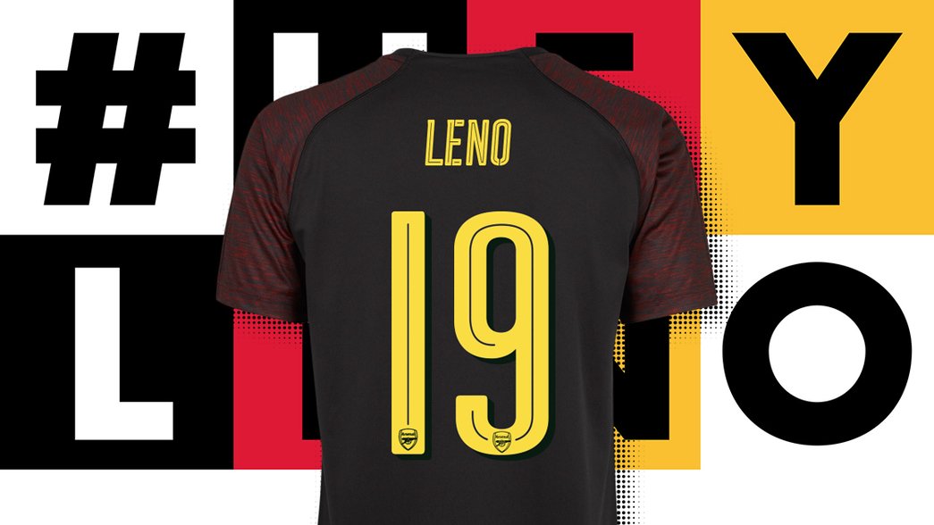 Bernd Leno's shirt number will be 19