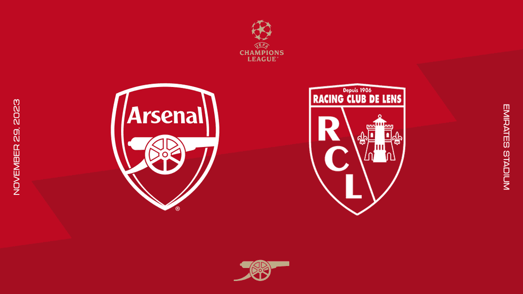 Arsenal vs RC Lens - 29 Nov 2023