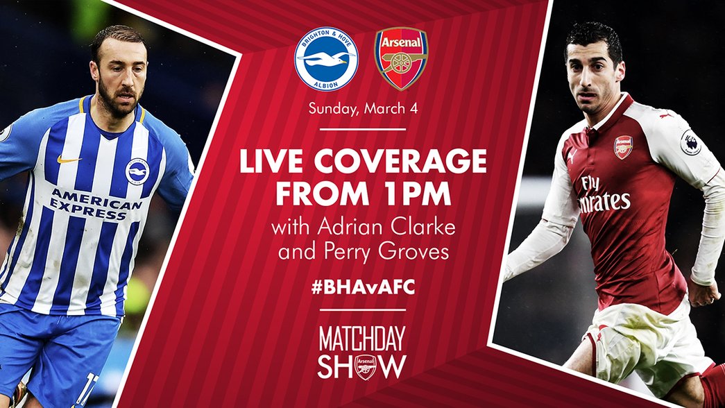 Matchday Show: Brighton & Hove Albion (a)