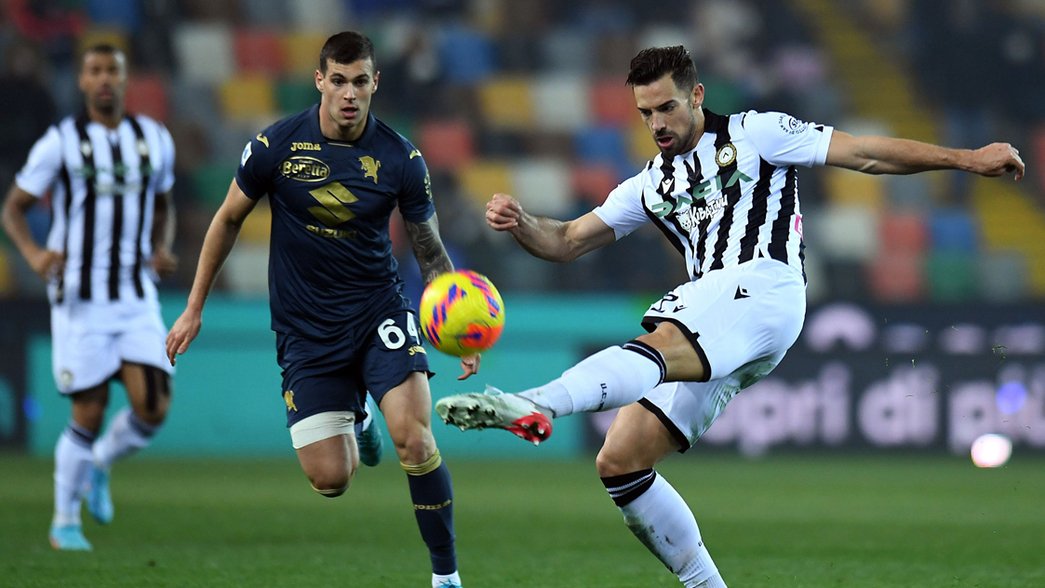 Pablo Mari in action for Udinese in Serie A