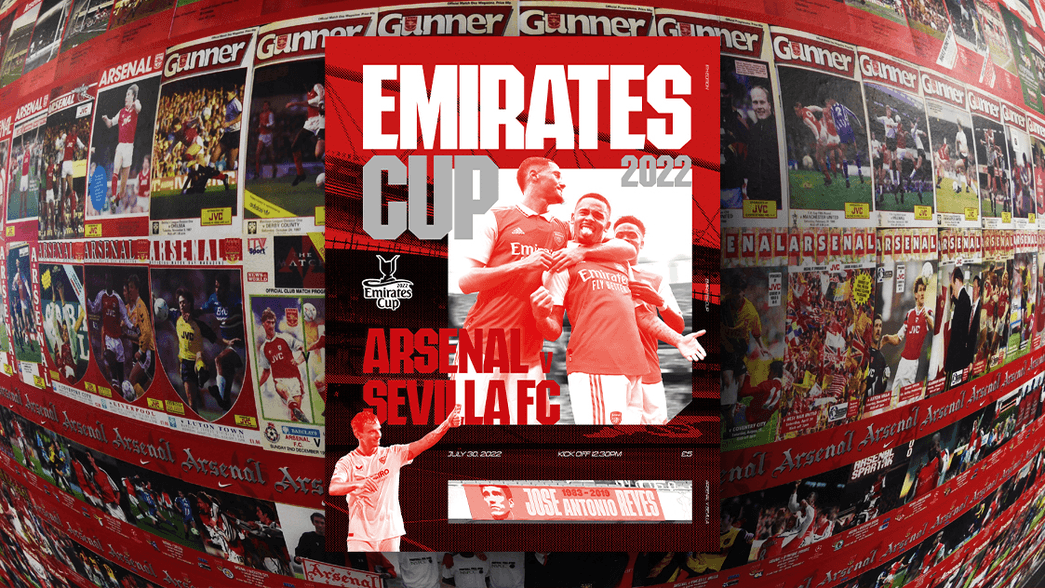 Emirates Cup programme cover
