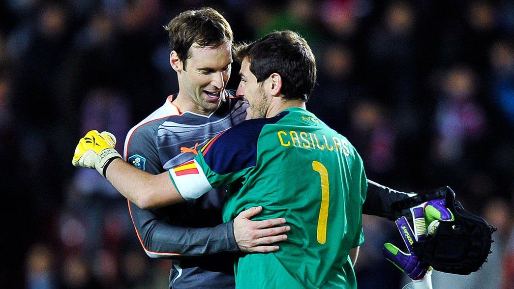 Petr Cech and Iker Casillas