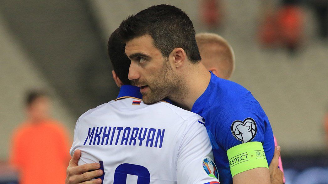 Mkhitaryan and Sokratis 
