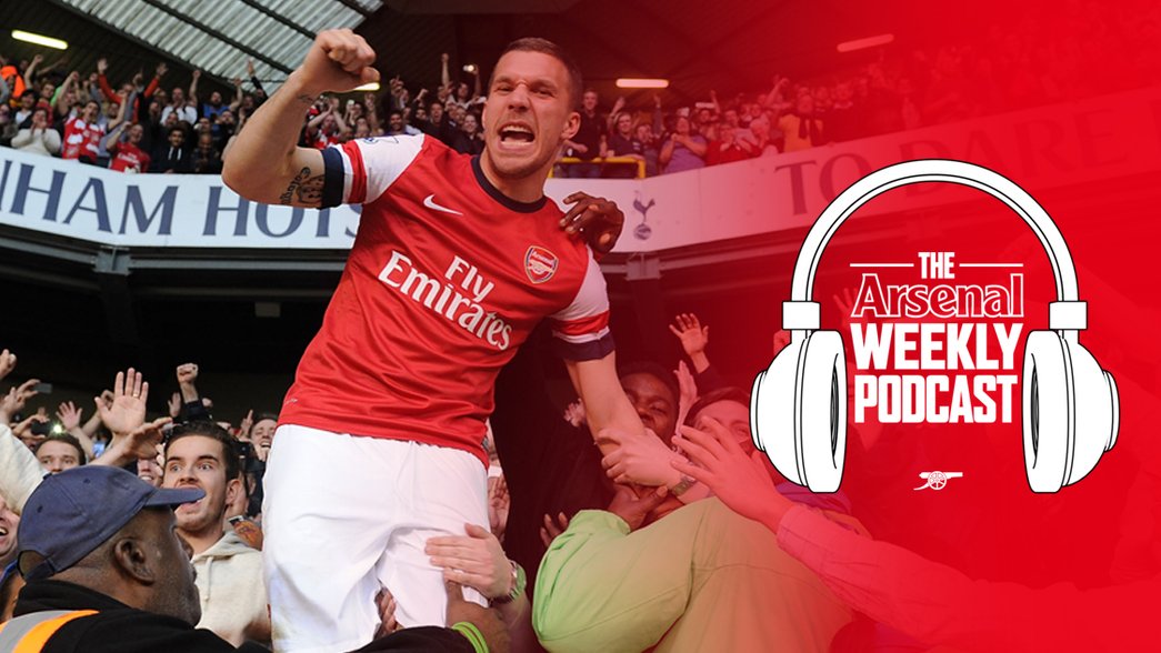 Lukas Podolski features on the latest Arsenal Weekly