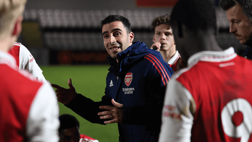 Arsenal U21 head coach Mehmet Ali