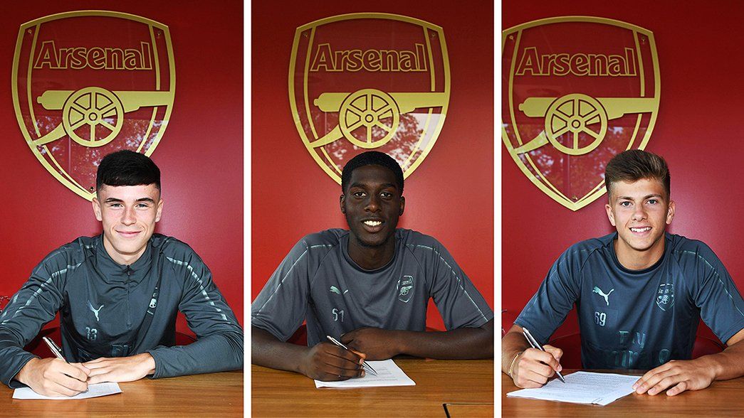 Jordan McEneff, Tobi Omole and Harry Clarke agree their first deals with us