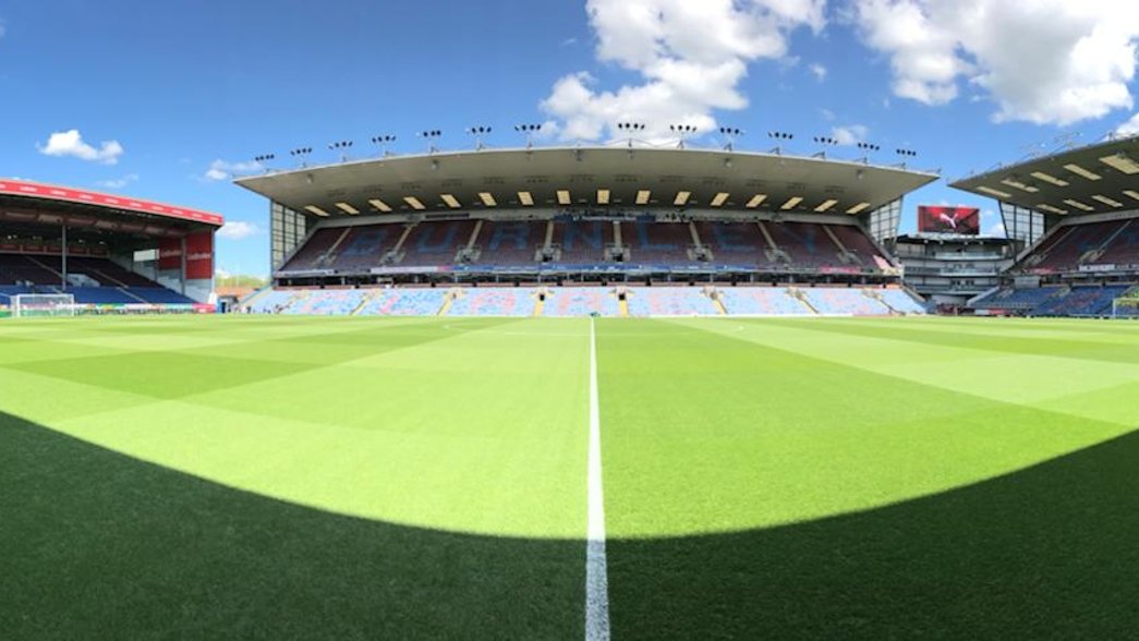 Turf Moor before our match at Burnley on May 12, 2019