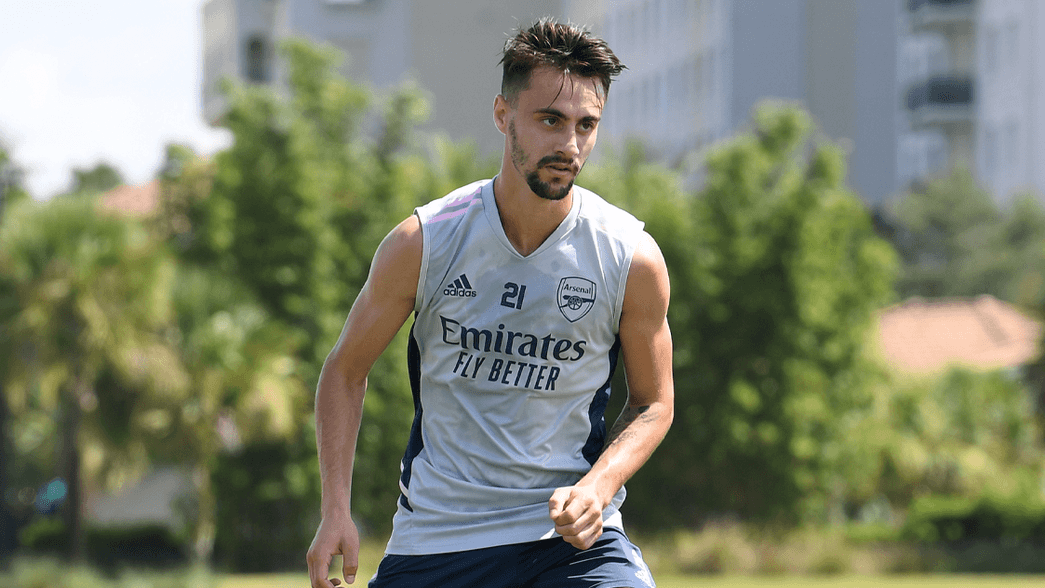 Fabio Vieira training