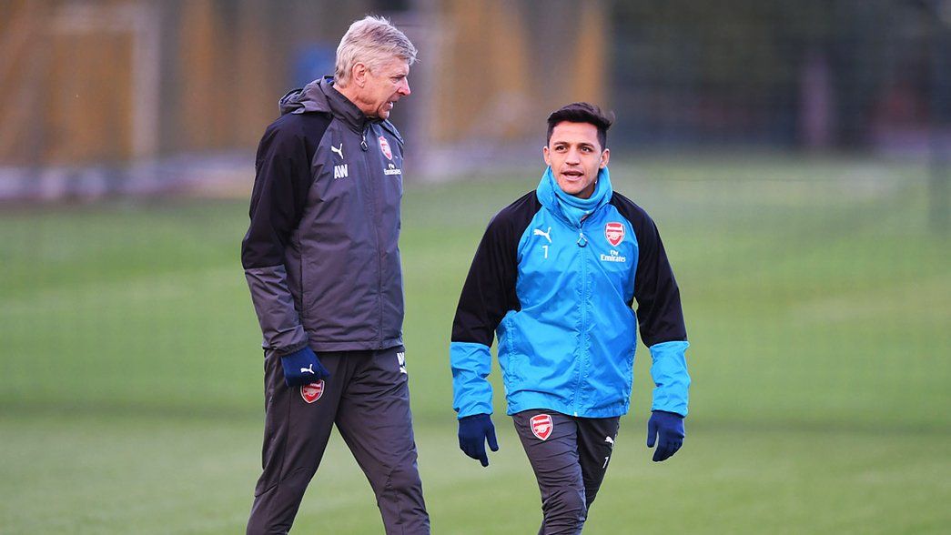 Arsène Wenger and Alexis
