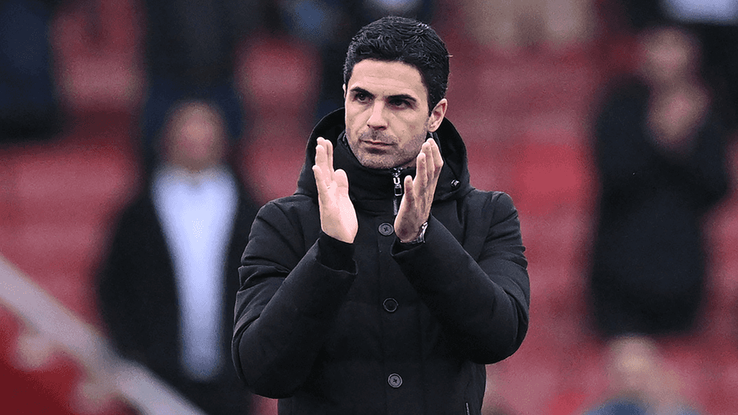 Mikel Arteta after the win against Leeds United