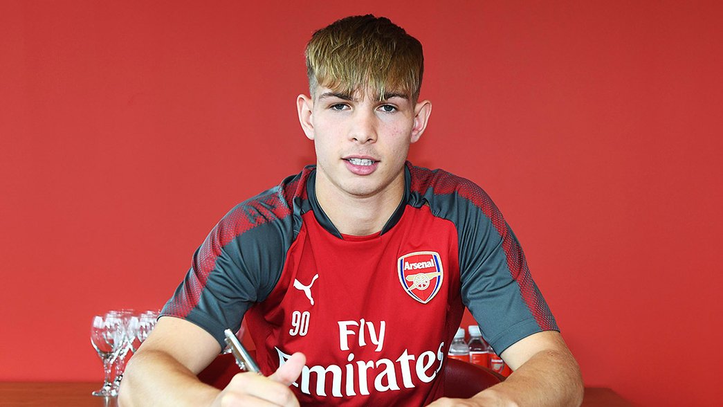 Emile Smith Rowe signs professional contract | Academy | News