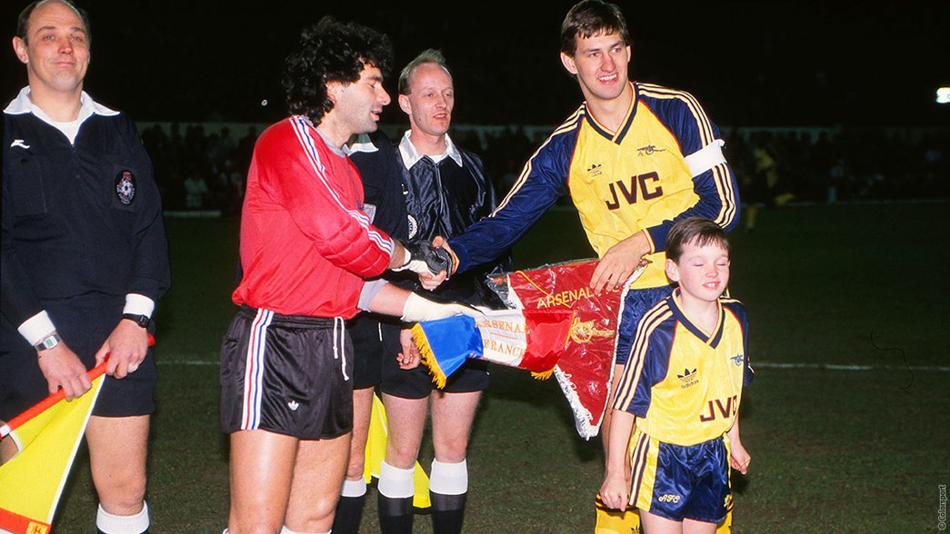 Arsenal v France - 1989
